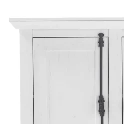 Wohnen Landhaus Türen-Kommode in Weiß - Chelles