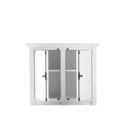 Wohnen Landhaus Türen-Kommode in Weiß - Chelles