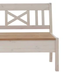 Landhaus Truhenbank Lugon in Weiß^Wohnen Best