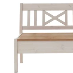 Landhaus Truhenbank Lugon in Weiß^Wohnen Best