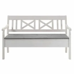 Landhaus Truhenbank Yoan aus Kiefer Massivholz^Wohnen