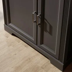 Landhaus TV Board & Vitrine Set - Thumbs (zweiteilig)^Wohnen