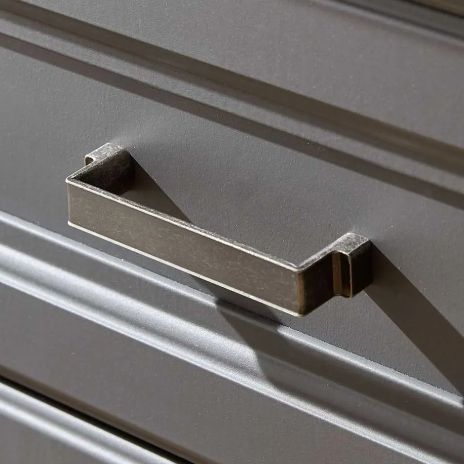 Landhaus TV Board & Vitrine Set - Thumbs (zweiteilig)^Wohnen