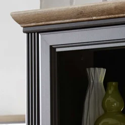 Wohnen Landhaus TV Lowboard & Standvitrine - Thumbs (zweiteilig)