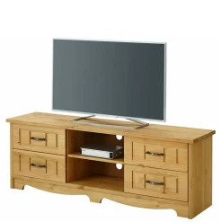 Landhaus TV Möbel aus Kiefer Massivholz - Vanpos^Wohnen Discount