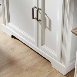 Wohnen Landhaus TV Wohnwand Möbel Set - Sinolita (vierteilig)