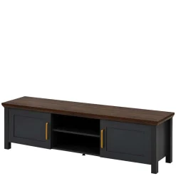 Landhaus TV-Board in Dunkelgrau - Mivaldana^Wohnen Hot