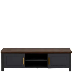 Landhaus TV-Board in Dunkelgrau - Mivaldana^Wohnen Hot