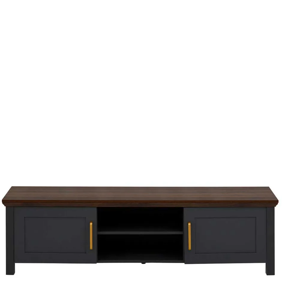 Landhaus TV-Board in Dunkelgrau - Mivaldana^Wohnen Hot