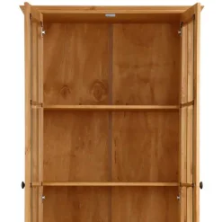 Wohnen Landhaus Vitrine aus Kiefer Massivholz - Anyamie