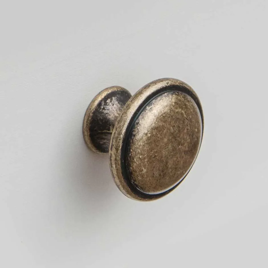 Wohnen Landhaus Vitrine in Weiß und Eiche - Bordona