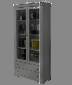 Landhaus Vitrine mit Doppeltür - Zarinas^Wohnen Best