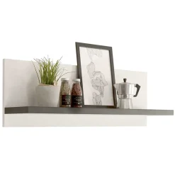 Landhaus Wandboard in Weiß & Anthrazit - Eture^Wohnen Discount