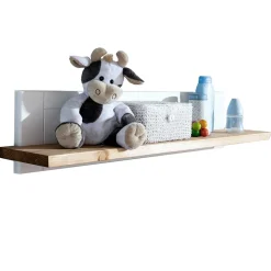 Landhaus Wandboard in Weiß & Eichefarben - Envicron^Wohnen Clearance