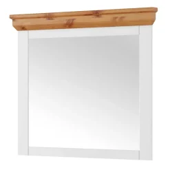 Landhaus Wandspiegel mit Kiefernholz Rahmen - Saluts^Wohnen Best