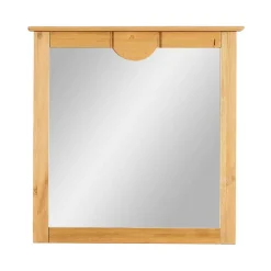 Wohnen Landhaus Wandspiegel 81x81x5 cm - Edranov