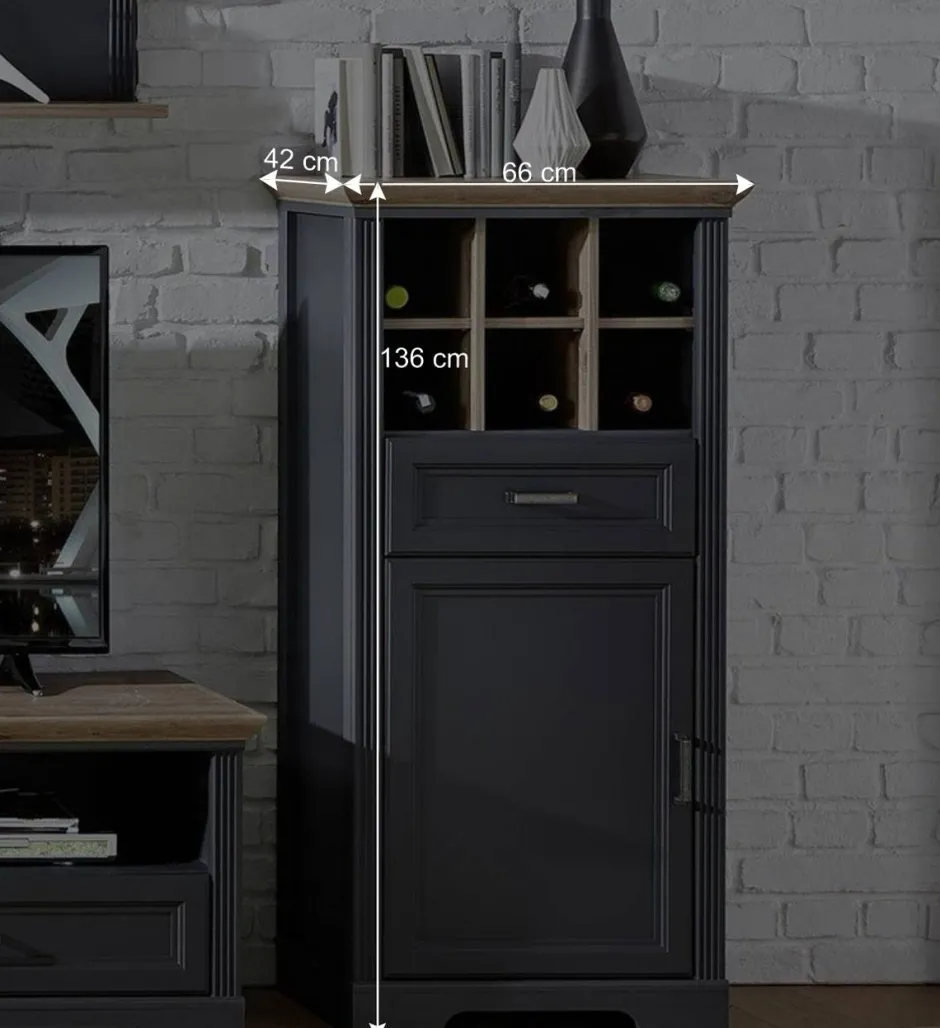 Wohnen Landhaus Wohnmöbel Kombination - Thumbs (vierteilig)