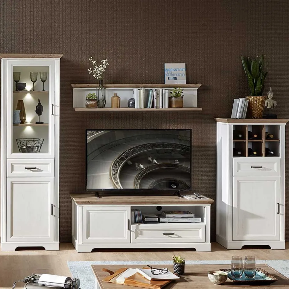 Wohnen Landhaus Wohnmöbel Set - Sinolita (vierteilig)