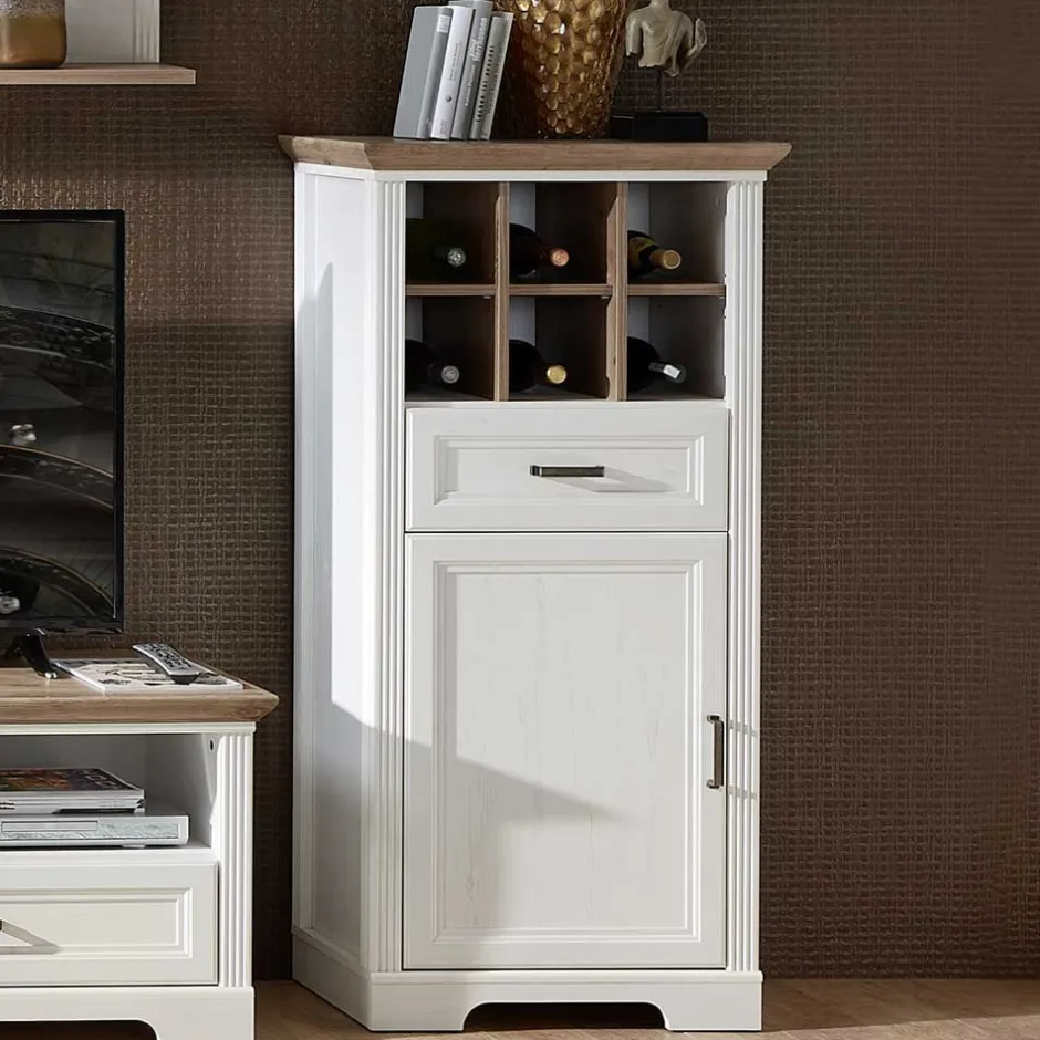 Wohnen Landhaus Wohnmöbel Set - Sinolita (vierteilig)