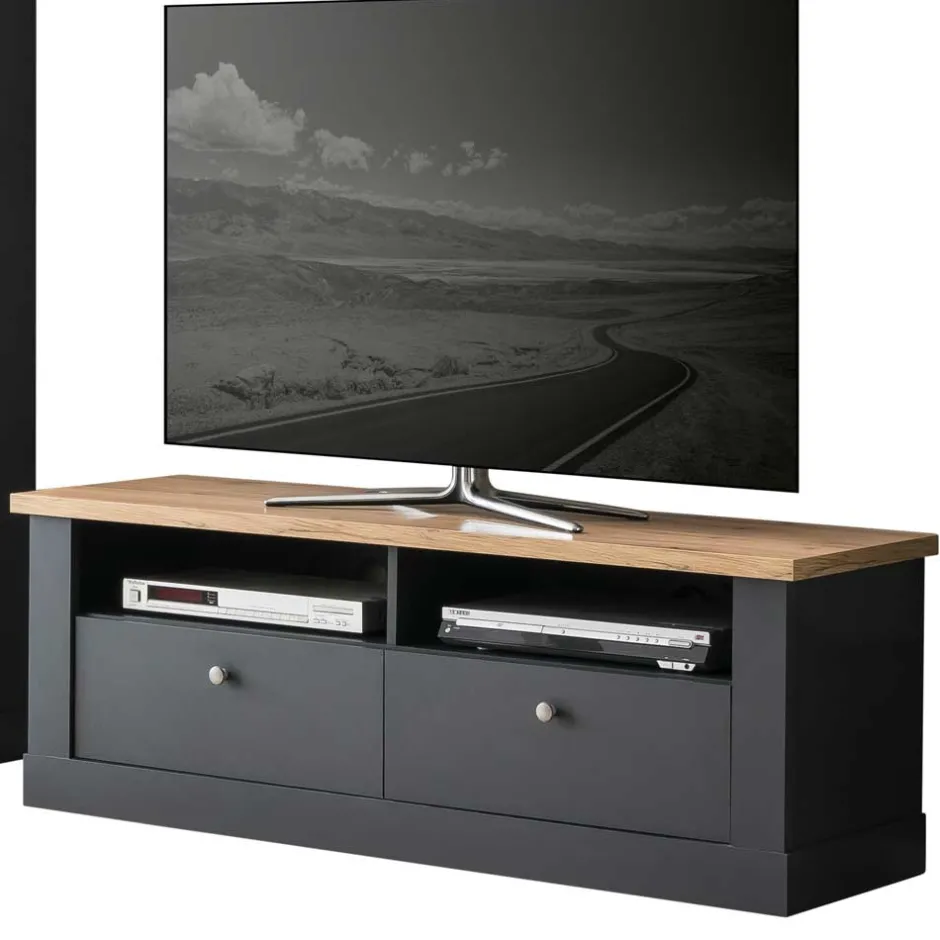 Landhaus Wohnwand Set - Lionel (vierteilig)^Wohnen Outlet