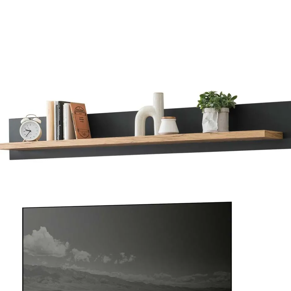 Landhaus Wohnwand Set - Lionel (vierteilig)^Wohnen Outlet