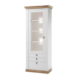 Landhaus Wohnzimmer Anbauwand Set - Diatara (vierteilig)^Wohnen Clearance