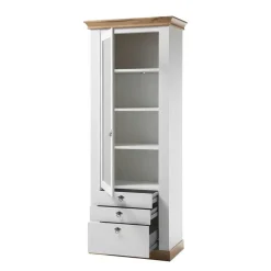 Landhaus Wohnzimmer Anbauwand Set - Diatara (vierteilig)^Wohnen Clearance