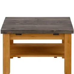 Wohnen Landhaus Wohnzimmertisch in Natur & Grau - Ostanzia