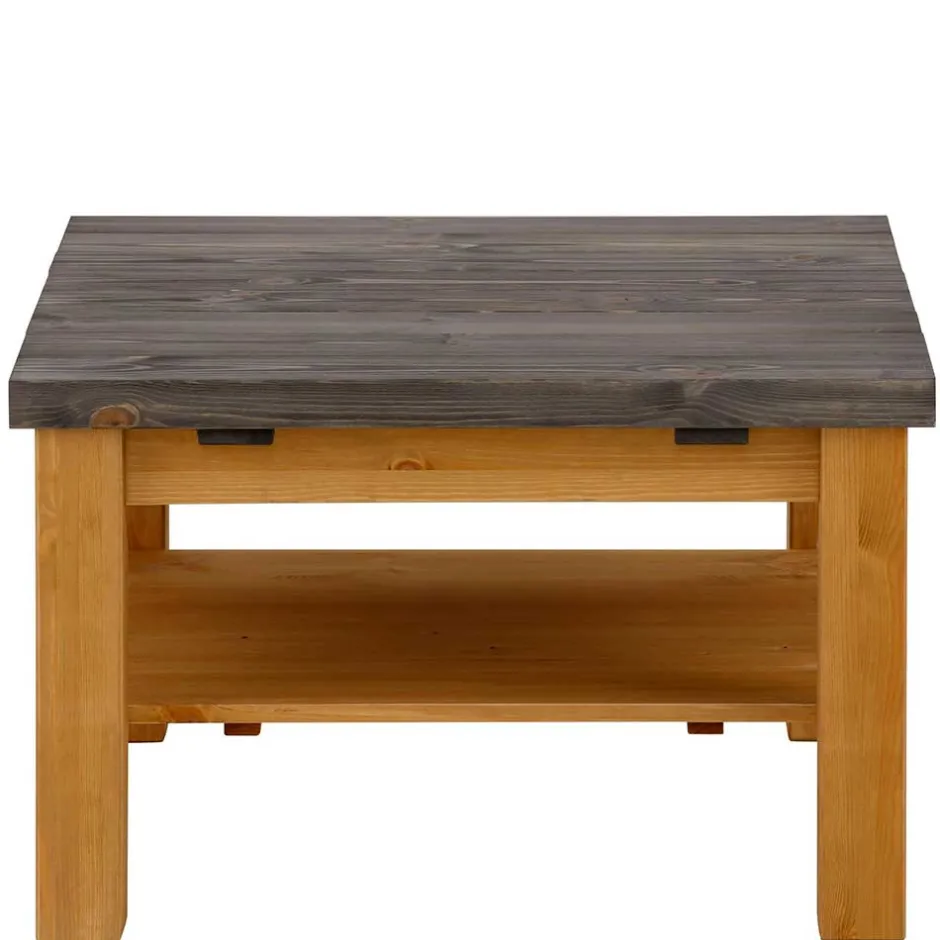 Wohnen Landhaus Wohnzimmertisch in Natur & Grau - Ostanzia