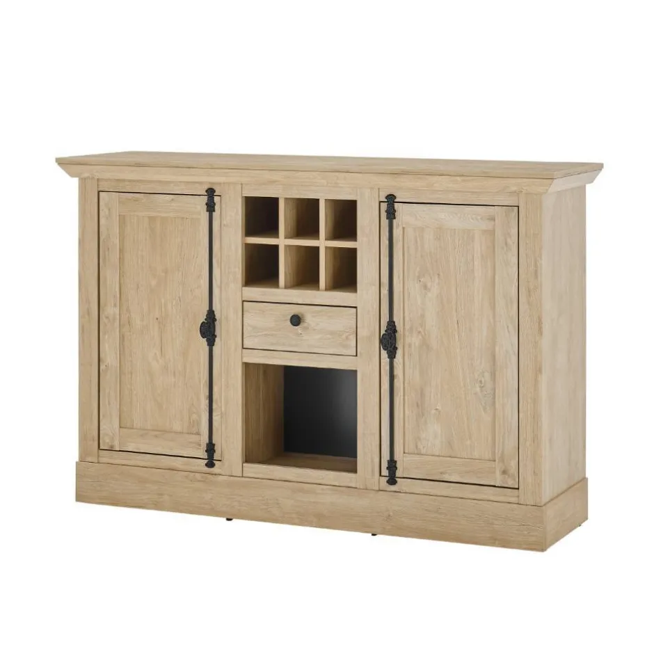 Wohnen Landhaus-Anrichte in Eiche Gold - Hengas