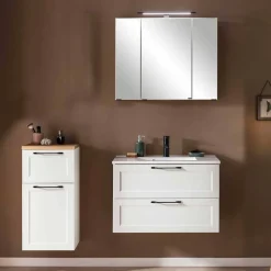 Wohnen Landhaus-Bad Waschplatz Set - Gyatso (dreiteilig)