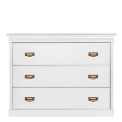 Wohnen Landhauskommode in Weiß lackiert - Presto