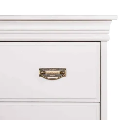 Wohnen Landhauskommode in Weiß lackiert - Presto