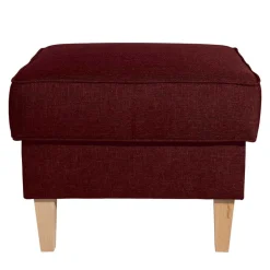 Wohnen Landhaus-Ohrensessel in Rot und Buche - Lacaza