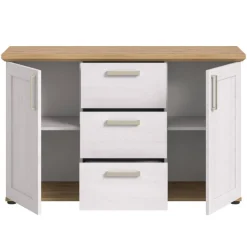 Wohnen Landhaus-Sideboard in Weiß - Tocella