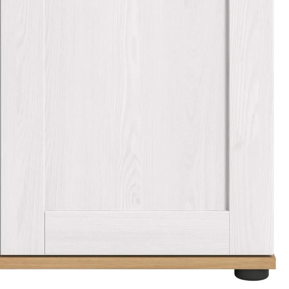 Wohnen Landhaus-Sideboard in Weiß - Tocella