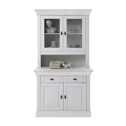 Landhausstil Buffetschrank Satumare in Weiß^Wohnen New