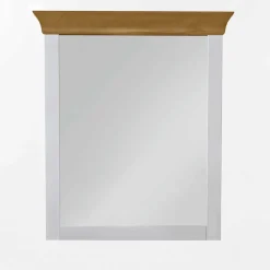 Landhausstil Möbel Set Sibiuta in Weiß (zweiteilig)^Wohnen Sale