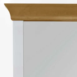 Landhausstil Möbel Set Sibiuta in Weiß (zweiteilig)^Wohnen Sale