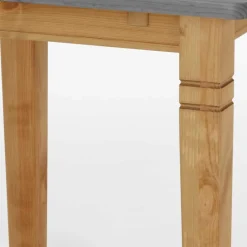 Wohnen Landhaustisch in Grau & Kiefer Lauge - Eshelas