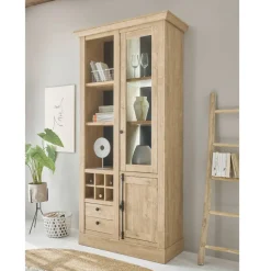 Wohnen Landhaus-TV-Anbauwand Set - Hengas (dreiteilig)