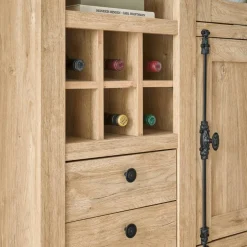 Wohnen Landhaus-TV-Anbauwand Set - Hengas (dreiteilig)