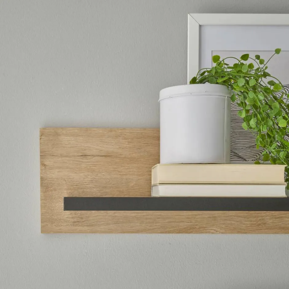 Wohnen Landhaus-Wohnwand Set - Hengas (vierteilig)