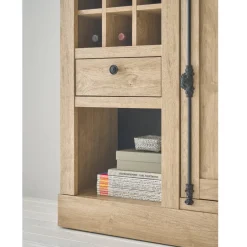 Wohnen Landhaus-Wohnwand Set - Hengas (vierteilig)