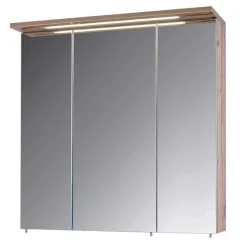 LED Bad-Spiegelschrank in Touchwood - Dadros^Wohnen New