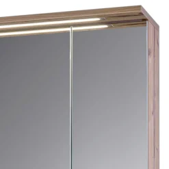 LED Bad-Spiegelschrank in Touchwood - Dadros^Wohnen New