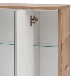 LED Bad-Spiegelschrank in Touchwood - Dadros^Wohnen New