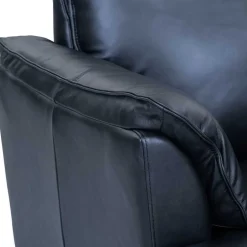 Leder Ecksofa in Schwarz - Lagon^Wohnen Best