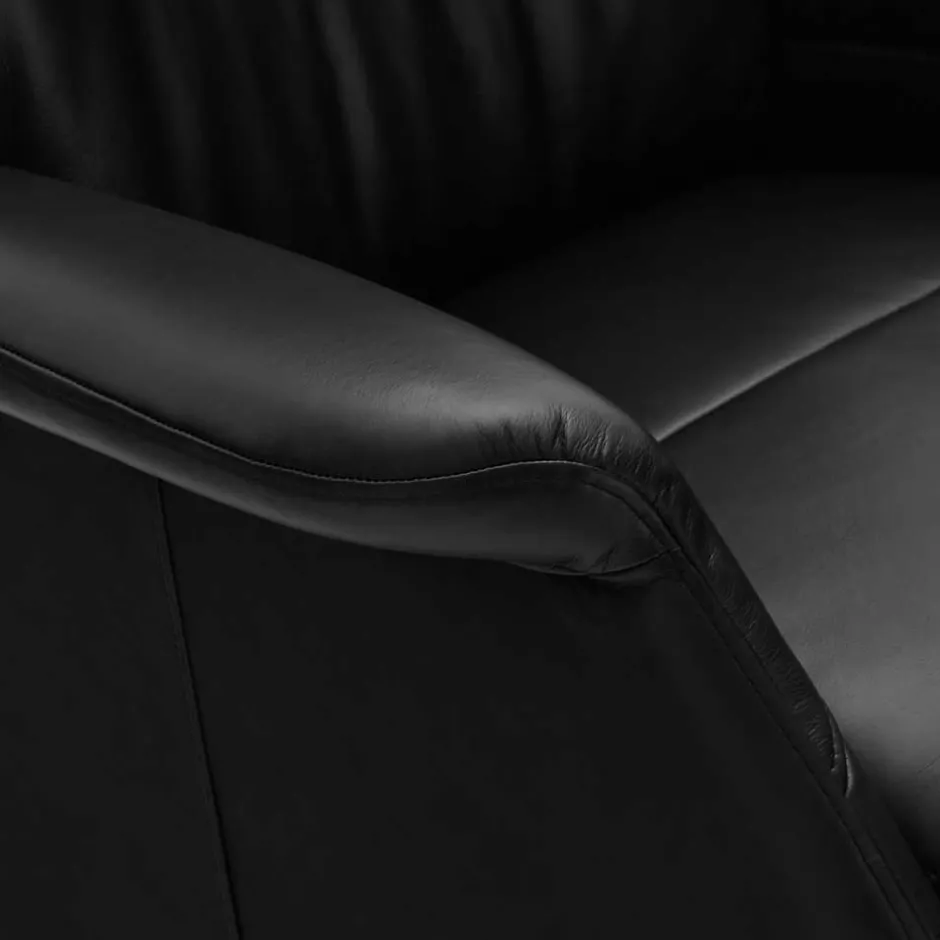 Leder Fernsehsessel mit Relaxfunktion - Vedrico^Wohnen Best