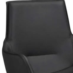 Lederstühle in Schwarz - Pomo (2er Set)^Wohnen